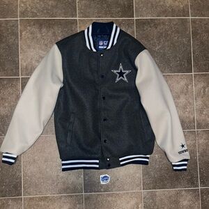 NFL Ultra game Dallas Cowboys Varsity Letterman jacket